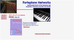 Desktop Screenshot of fortepianos.org